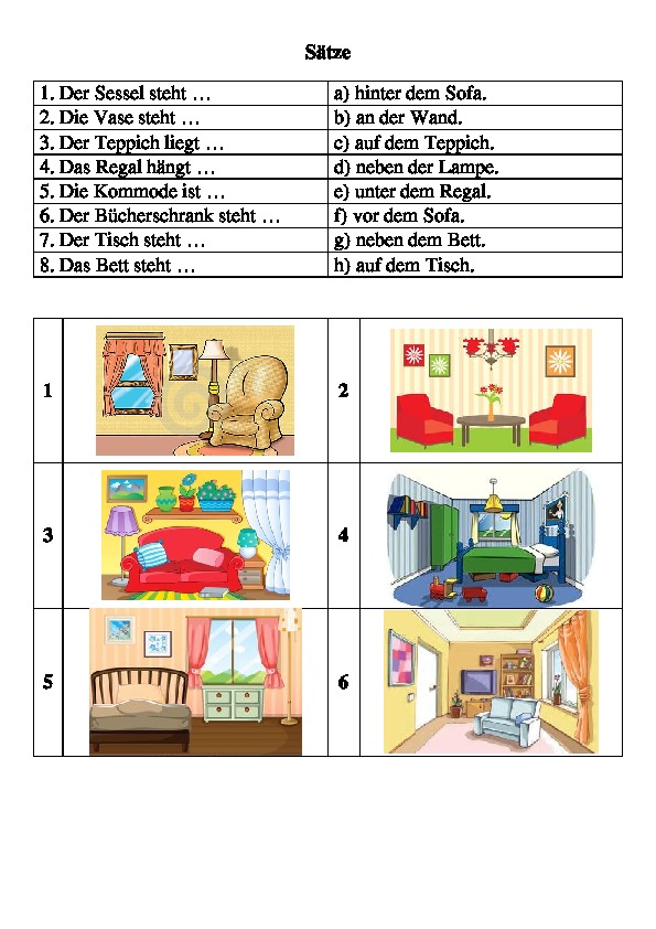 Урок немецкого языка по теме "Мой дом" (4 класс)