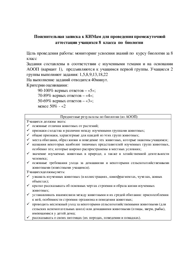 Протокол промежуточной аттестации учащихся образец