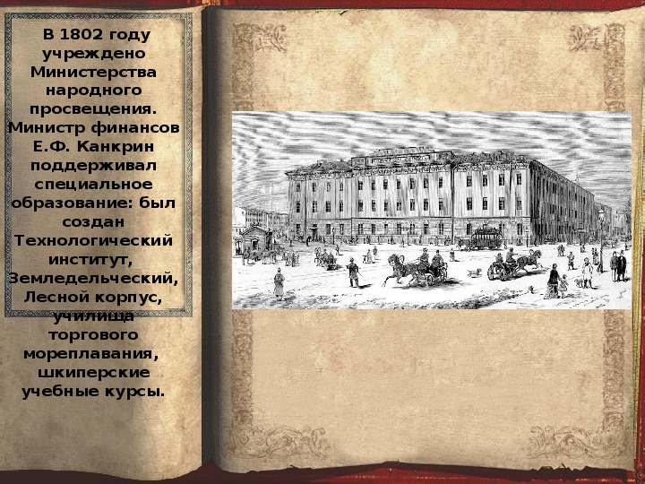 Учреждение первых министерств. Министерство народного Просвещения 1802 год. Министерство народного Просвещения 19 век. Министерство народного Просвещения при Александре 1. Организация Министерства народного Просвещения 19 век.