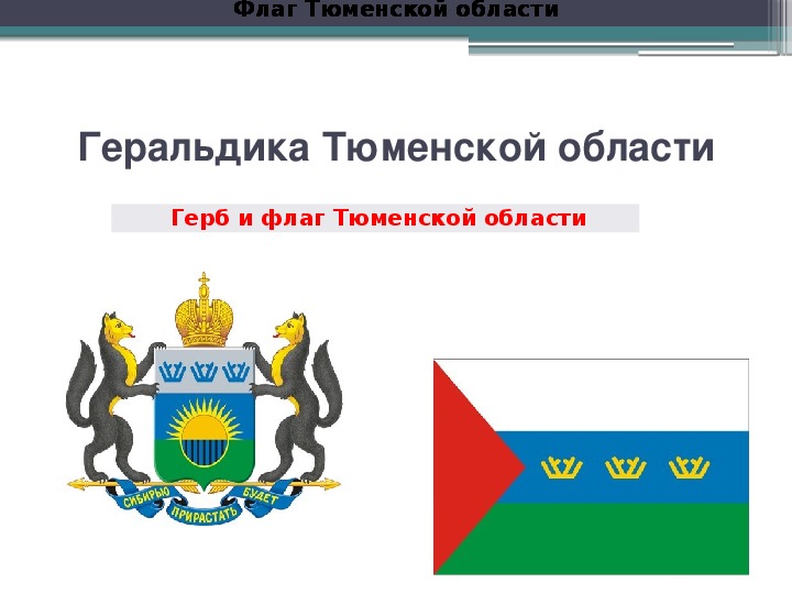 Герб тюмени фото и флаг
