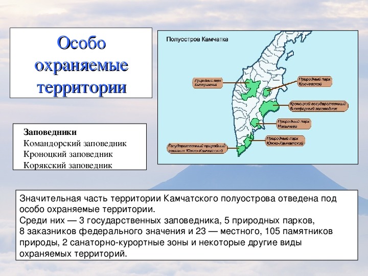 План описания камчатки