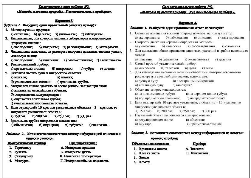 Методы изучения интерьера животных