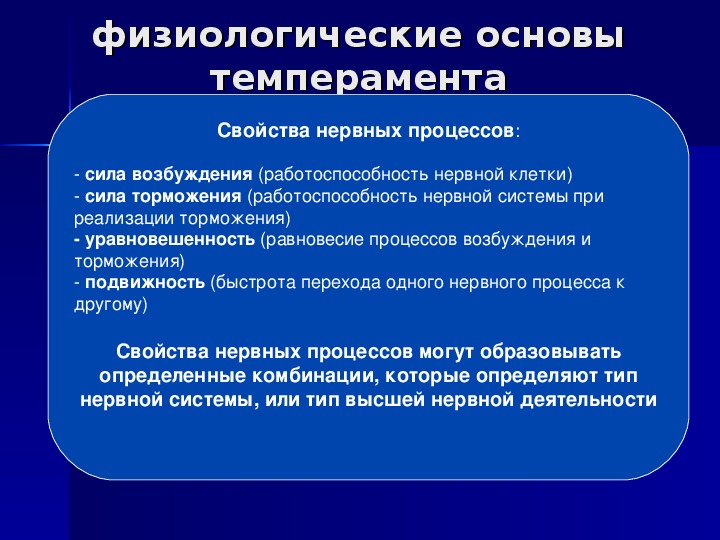 Физиологические основы темперамента. Физиологические основы темперама. Учение о темпераменте физиологические основы темперамента