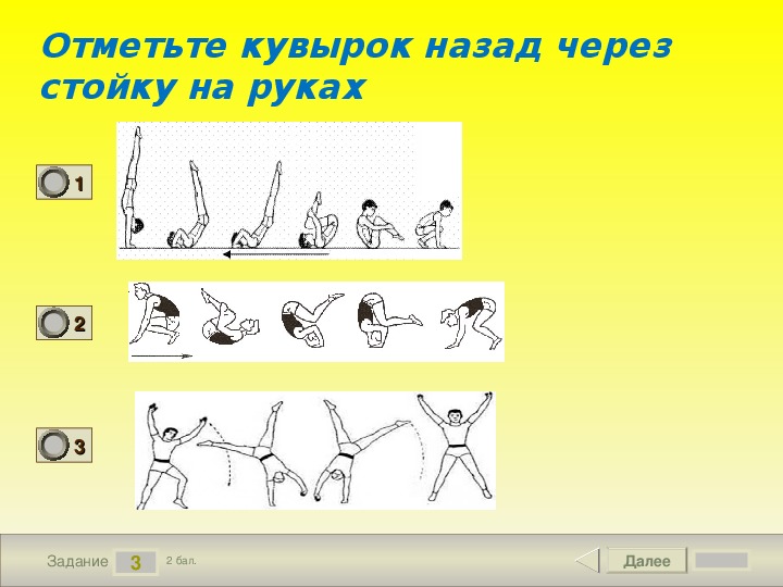 Тест по гимнастике. Упражнения гимнастики с элементами акробатики 10 класс. Графическое задание по физкультуре.