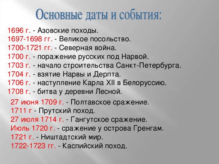 Важные события происходили. Пётр 1 даты и события. Даты правления Петра 1. Даты правления Петра Петра 1. Основные даты и события в России при Петре 1.